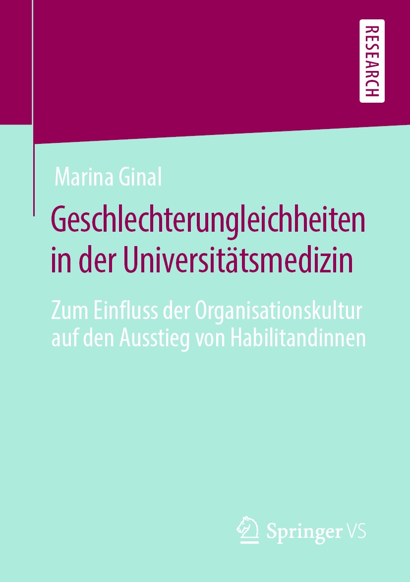 Buchcover Geschlechterungleichheiten in der Universitätsmedizin