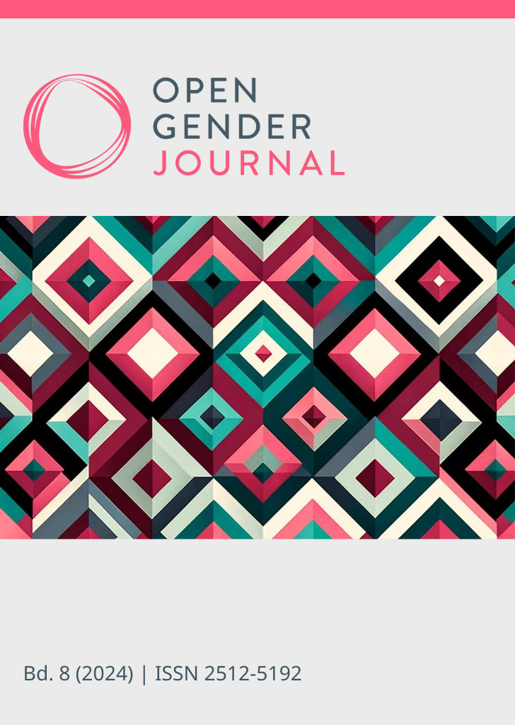 					Ansehen Bd. 8 (2024): Open Gender Journal
				